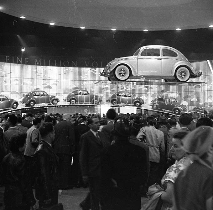 Internationale Automobilausstellung 1955 Frankfurt Main